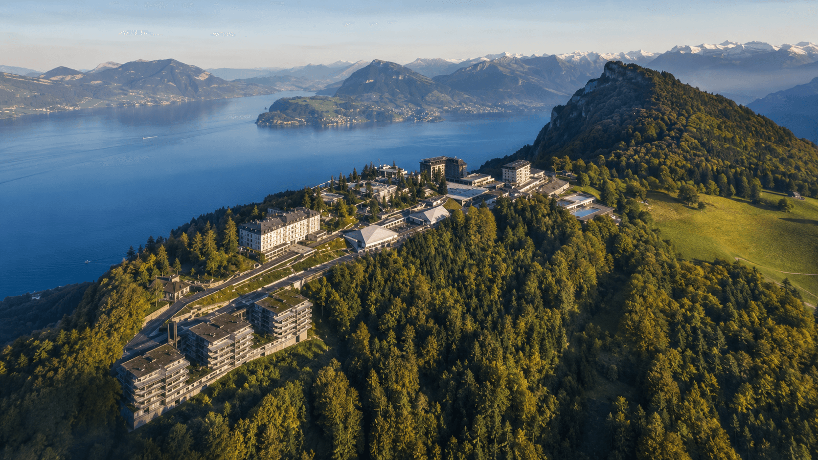 Der Bürgenstock verändert die Perspektive, nicht nur den Ort.
